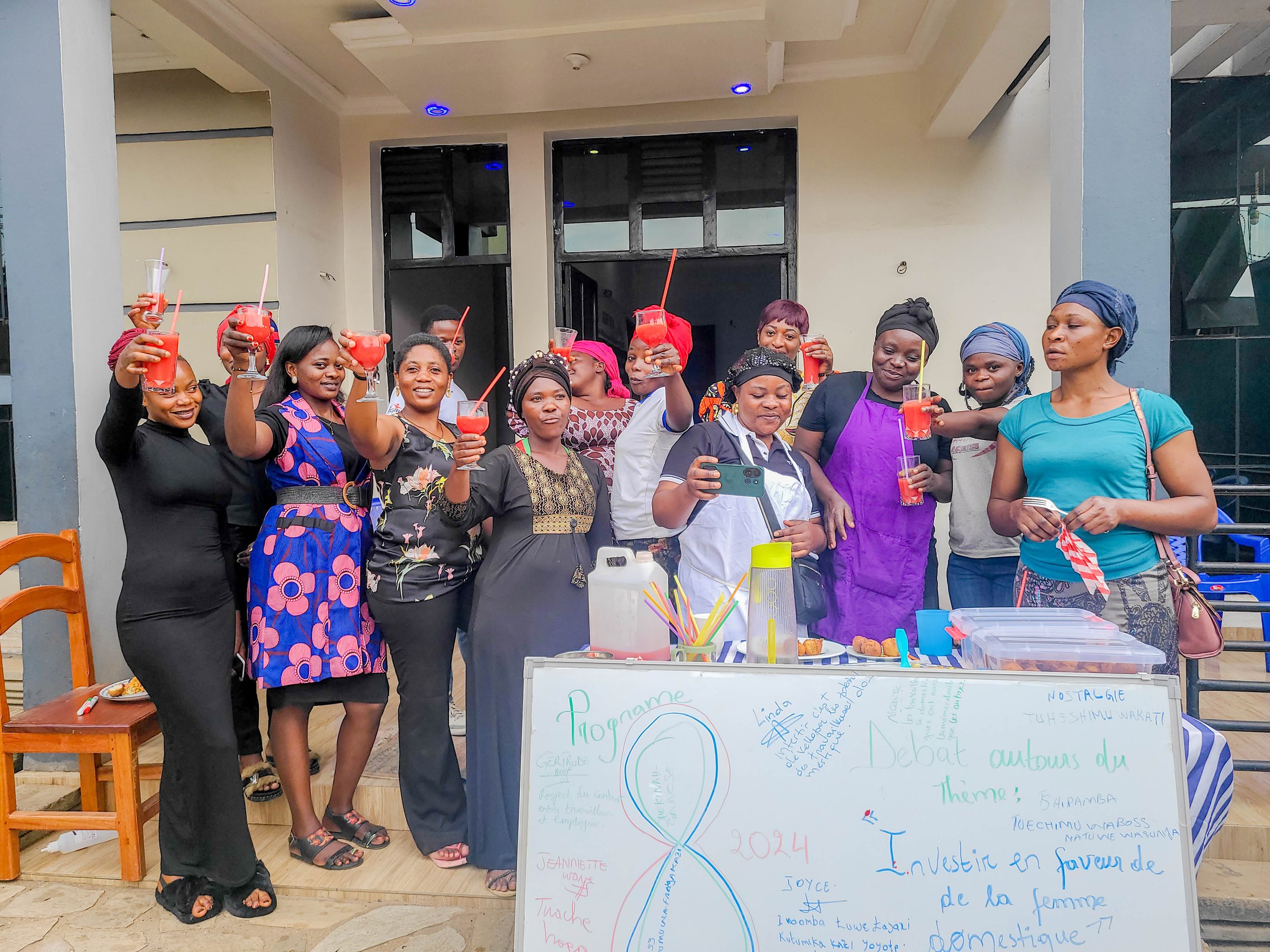 Journée Internationale de la Femme : Célébration des Femmes Domestiques à Beni
